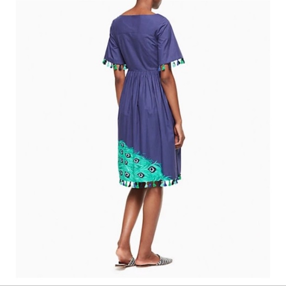 Kate spade ♠️ peacock 🦚 dress - Picture 2 of 7